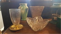 Pottery & Glassware 4 Pieces