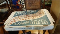 Magic Master Letter Set