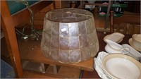 Vintage Shell Lamp Shade