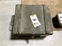 Wood Army Crate of 7.62 x 54R Ammo