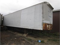 Fruehauf 45' chip/sawdust trailer