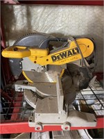 DeWalt 12'' miter saw, seller says it works