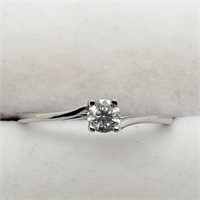$1660 10K  Diamond(0.23Ct,I2,H) Ring