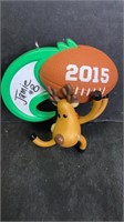 Football Star 2015 (Jamie #8) Ornament