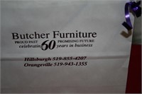 Gift and GIFT CERTIFICATE  Butcher’s Furniture