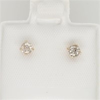 $500 14K  Diamond(0.18ct) Earrings