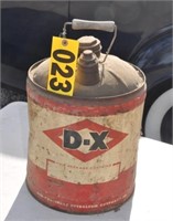 D-X 5-gal fuel can