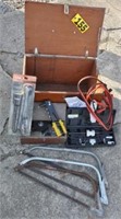 Tool miscellaneous & wooden box