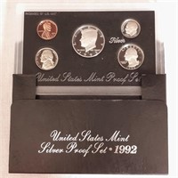 United States Mint Silver Proof Set 1992