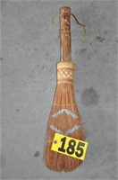 24" L Hand carved "Man of the North" broom