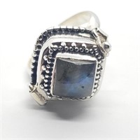 $120 Silver Labradotite Ring