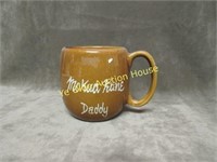 1970's Made Hawaii Pottery Mug Daddy