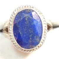 $240 Silver Sapphire  Ring