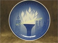 Munich Germany 1972 Olypics Plate Bing Grondahl