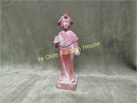Vintage Orienatl Woman Design Figurine Resin Ware