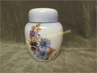 Vintage Floral Design Art Pottery Ginger Jar