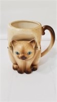 Cat Mug w Moving Head - Sarsaparilla Deco 1884