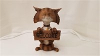 Welcome Cat - Old Time Pottery