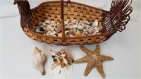 Turkey Baskes w Unique Seashells