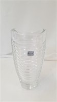 Evita German Crystal Vase 9"