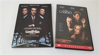 GoodFellas & Casino DVDs