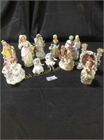 Several Figurines, some made in Japan