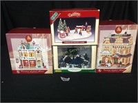 4 Christmas Villages