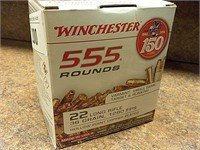 WINCHESTER 555,  .22 LONG RIFLE AMMO