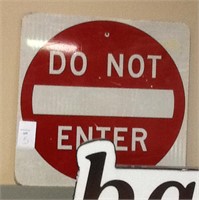 DO NOT ENTER SIGN 29" X 29"