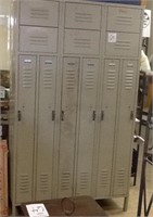 12 LOCKERS 78" X 45"