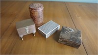 Lot of Assorted Trinket Boxes