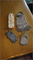 Lot of Antique Sterling Coin Purses