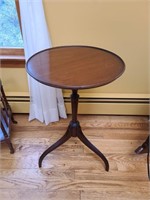 Antique Candle Stand Side Table