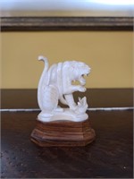 Carved Bone Tiger