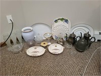 Lot of Assorted Glassware & Serving Pieces