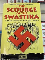 THE SCOURGE OF THE SWASTIKA BOOK - MILITARY BOOK