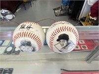 VINTAGE LOT OF 2 BASEBALLS