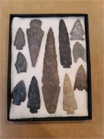 Lot of Native American Spear Heads