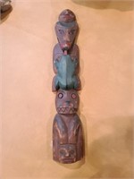 Carved Wooden Totem