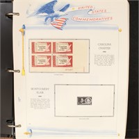 US Stamps Commemorative Plate Blocks 1963-69