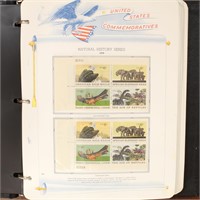 US Stamps Commemorative Plate Blocks 1970-73