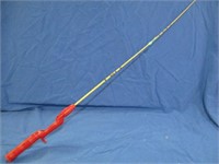 Fishing Rod - no reel - red handle 49"long