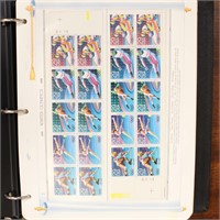 US Stamps Commemorative Plate Blocks 1992-94
