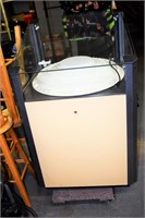 Large, Lighted  Revolving Display Case