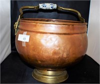 Copper Coal  Scuttle Bucket