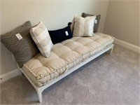 FUTON DAYBED W/PILLOWS
