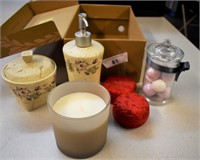 Bathroom Accessories, Home Decor, Candle