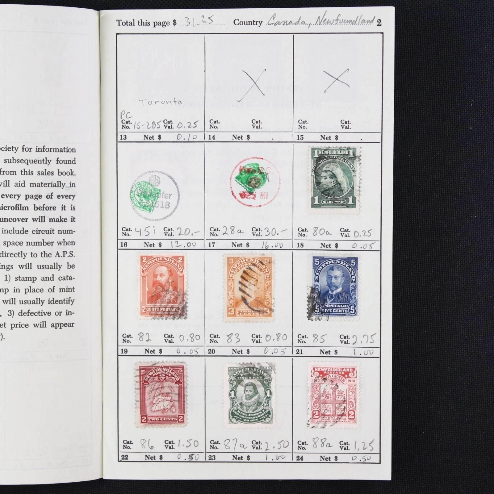 December 20th, 2020 Weekly Stamps & Collectibles Auction