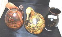 Gourd Duck,Pitcher and Vase
