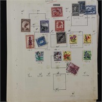 WW Stamps on Homemade Pages C-G